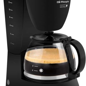 Cafetera con jarra de vidrio