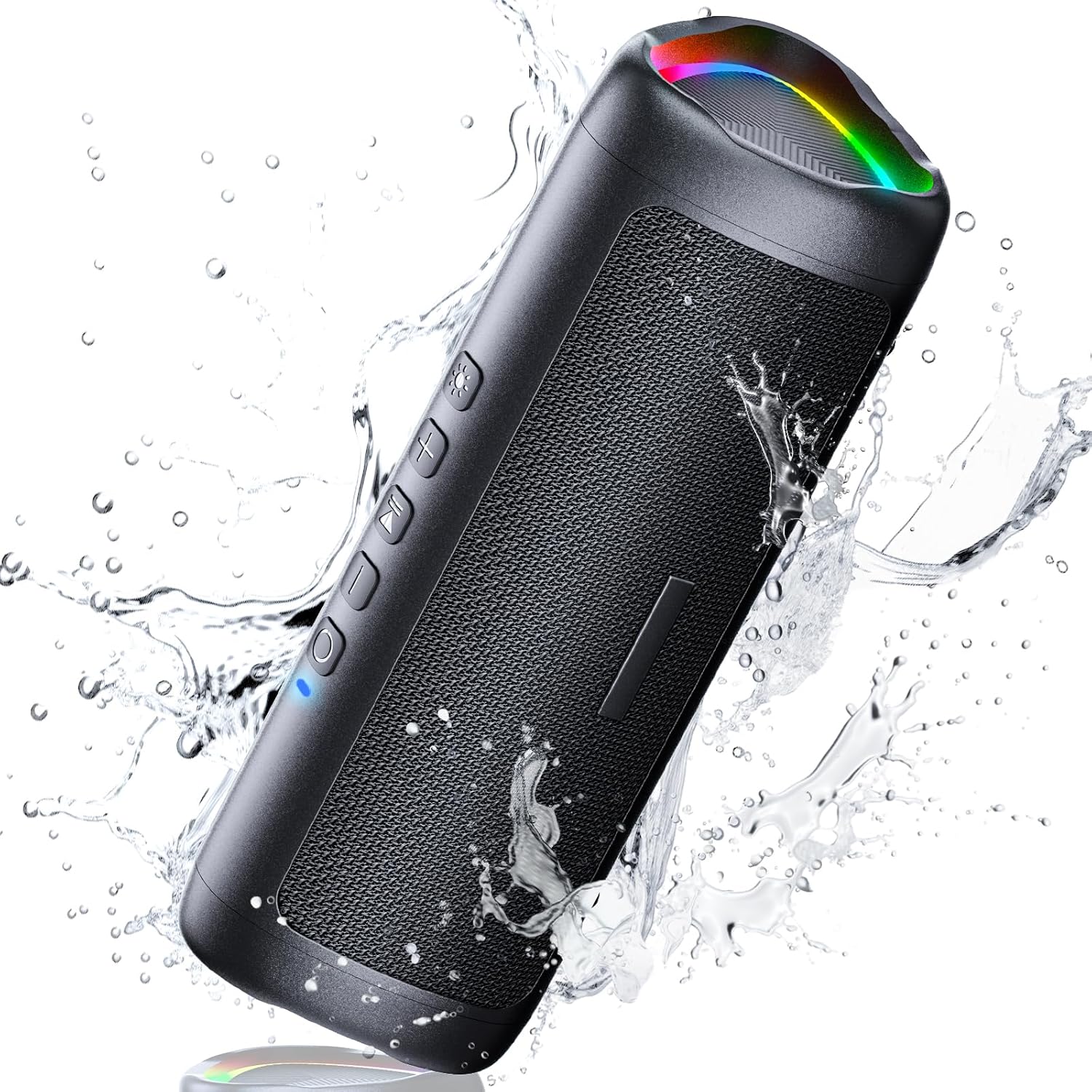 Altavoz con luz LED