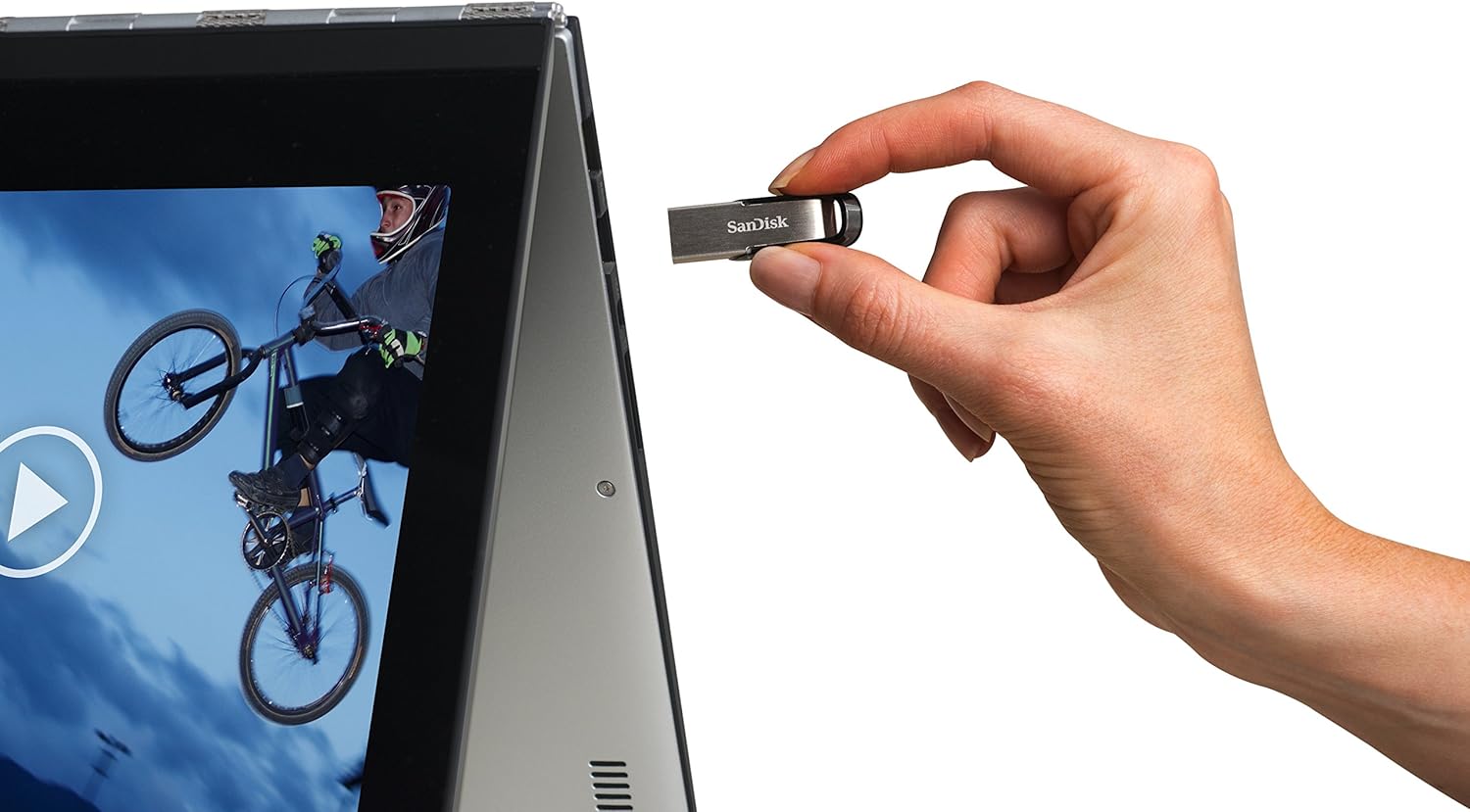 Pendrive 128 GB Memoria USB 3.0 (Velocidad de lectura hasta 150 MB/s, Protección con Contraseña, Carcasa de metal elegante y duradera, Plata) Negro - Imagen 4