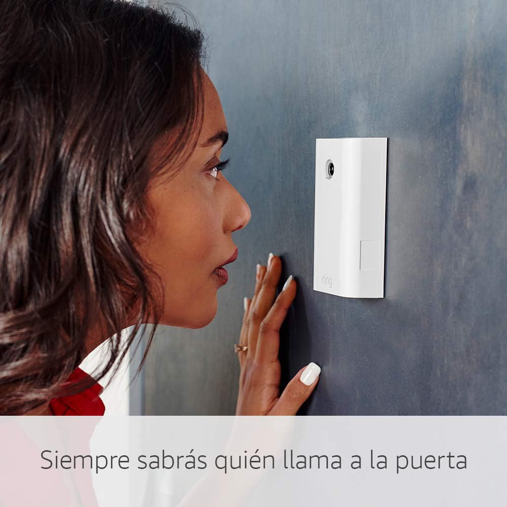 Ring mirilla digital (Door View Cam) para puertas de 34-55 mm de grosor | Videotimbre inalámbrico con camara de vigilancia, vídeo HD 1080p, wifi | 30 días gratis de Ring Home - Imagen 2