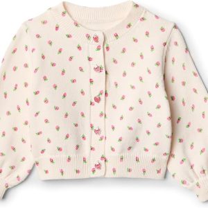 Amazon Essentials x Sofia Grainge Jersey Ligero Tipo Cárdigan Bebé y Niña Pequeña