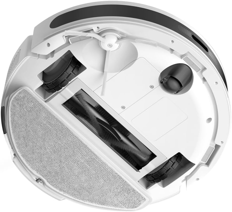Tapo RV20 MAX Plus Robot Aspirador, Blanco, con 5300Pa de succión, Base de autovaciado, navegación láser LiDAR, mapeo Inteligente, Limpieza 4 en 1, Control por Voz y App, Solo 83 mm de Alto - Imagen 2
