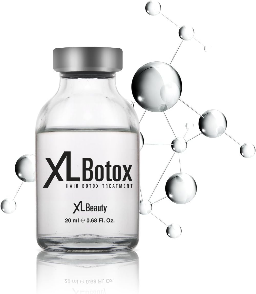 XLbotox - Tratamiento de reparacion intensa del cabello/Reconstruye la fibra capilar devolviendole la vida a tu pelo/Devuelve el brillo y la vitalidad (1 vial - 20ML) - Imagen 4